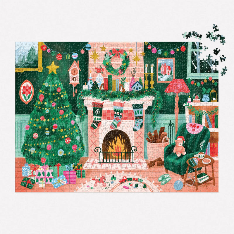 Cozy by the Fireplace Puzzle