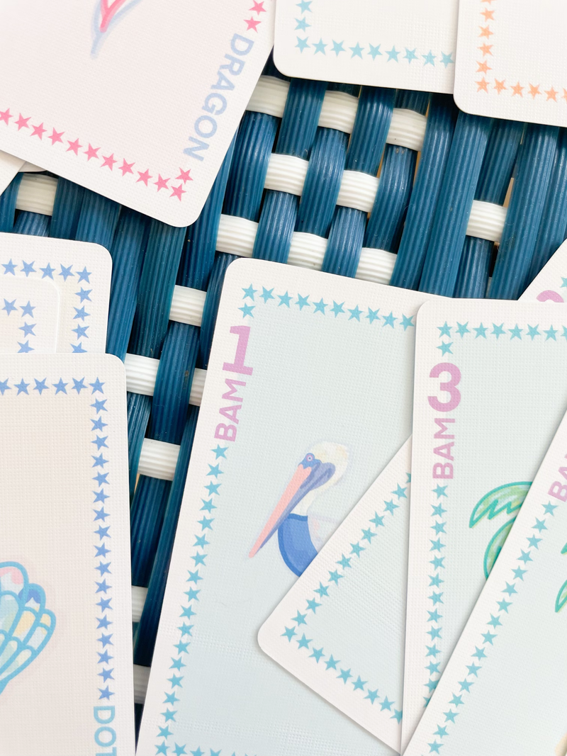 Play Away Mahjong Cards: Beach Edition