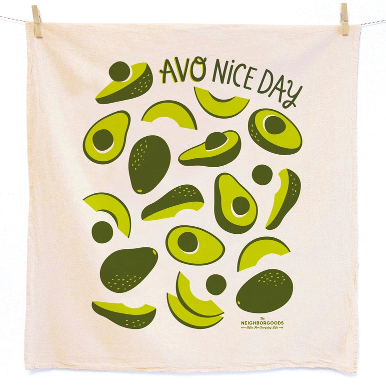 Avocado Dish Towel Sponge Set