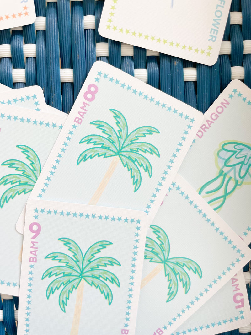 Play Away Mahjong Cards: Beach Edition