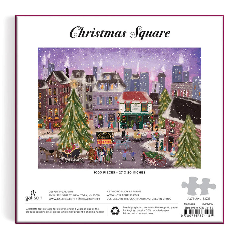 Christmas Square Puzzle