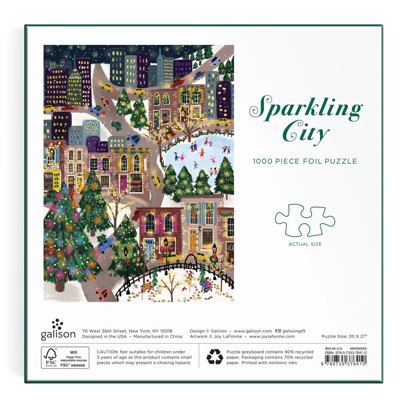 Sparkling City Foil Puzzle