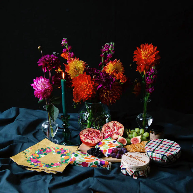 Cornucopia Gold Thanksgiving Napkins