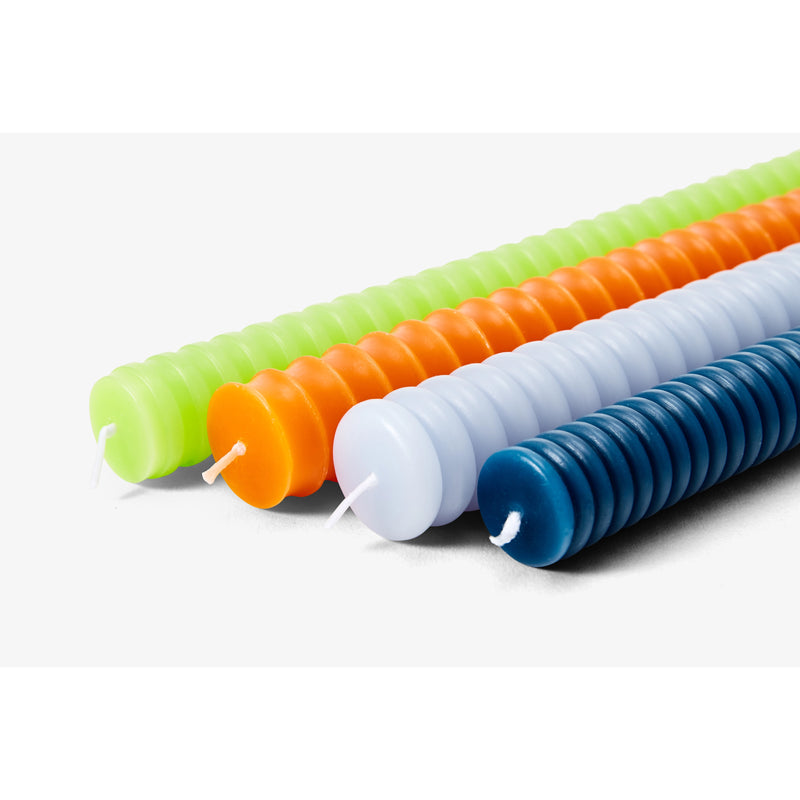 Dusen Dusen Taper Candles S/4 (Multi)