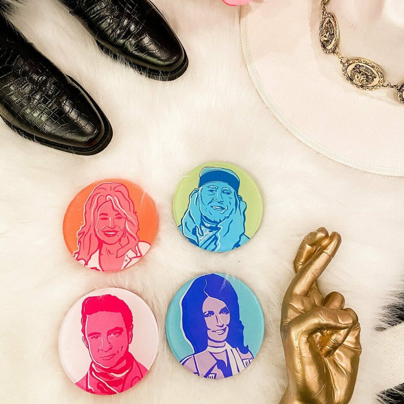 Country Legends Coaster S/4