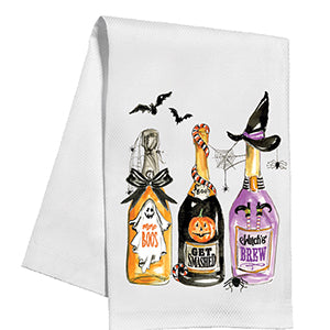 Kitchen Towel - Halloween Champagne