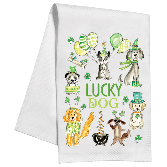 Lucky Dogs Kitchen Towel