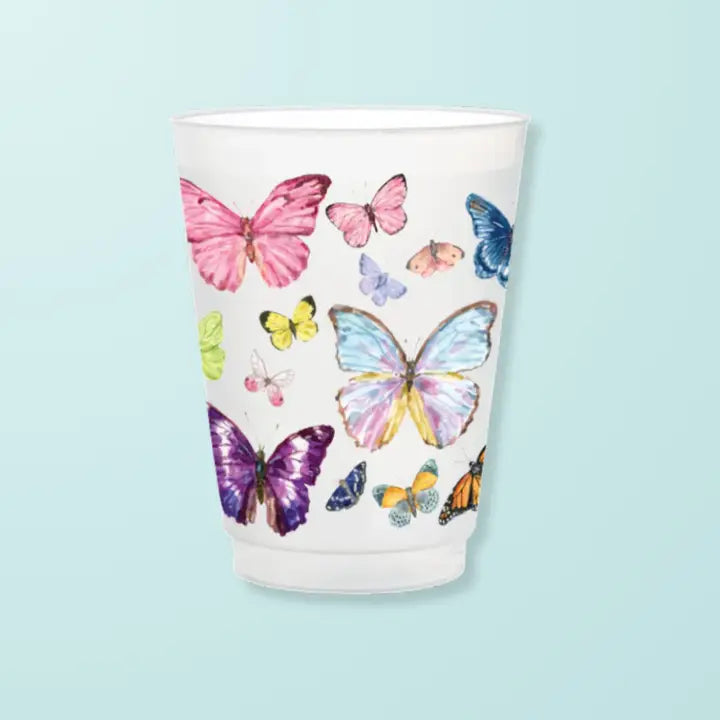 Butterflies Frosted Cups