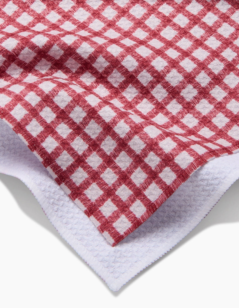 Fireside Plaid Tea Towel