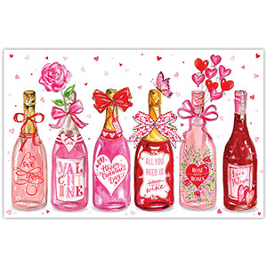 Placemat - Valentine Bottles