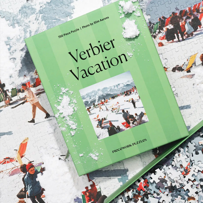Verbier Vacation - 750 Piece Slim Aarons Puzzle
