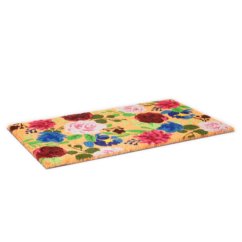 Spring Boho Flowers Doormat (17"x29")