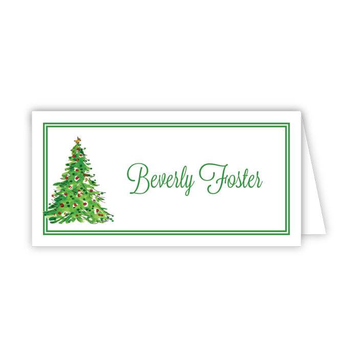 Trimmed Tree Place Card
