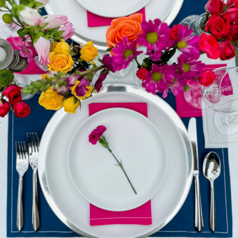 Blush Crush Dinner Napkin Roll