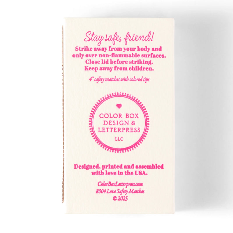 Love | Fun & Fancy Safety Matches