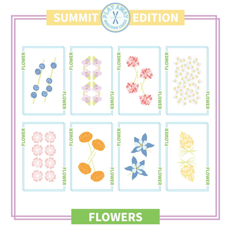 Play Away Mahjong Cards: Summit Mountain