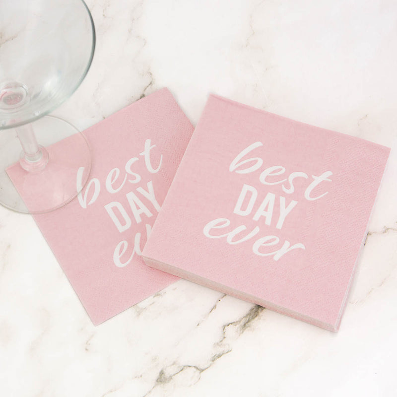 Best Day Ever Cocktail Napkins (S/20)