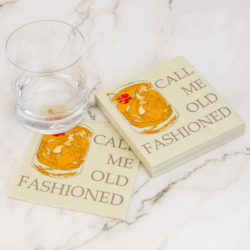 Old Fashioned Cocktail Napkins