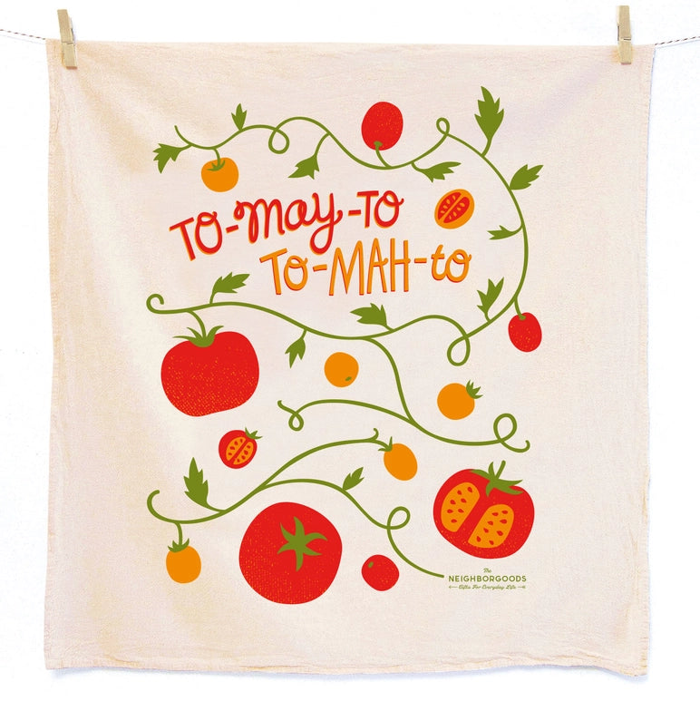 Tea Towel Set of 2 (Tomato Basil)