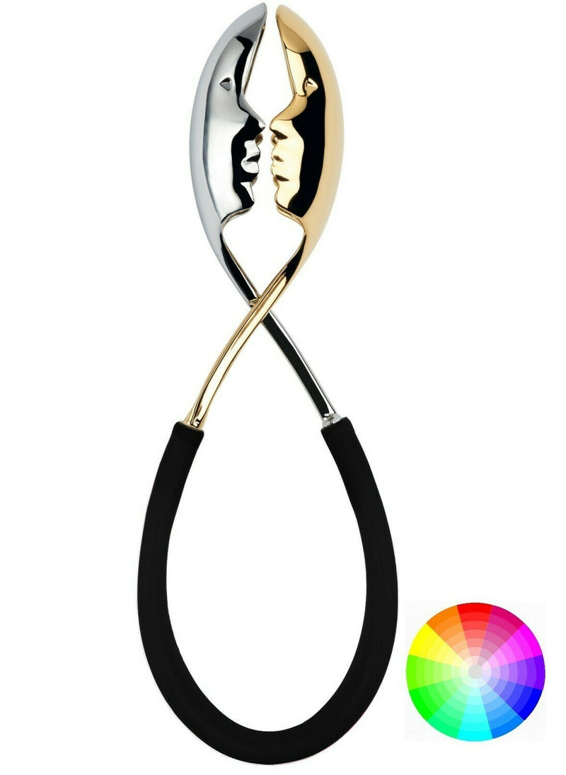 Kiss Salad Tong Silver/Gold