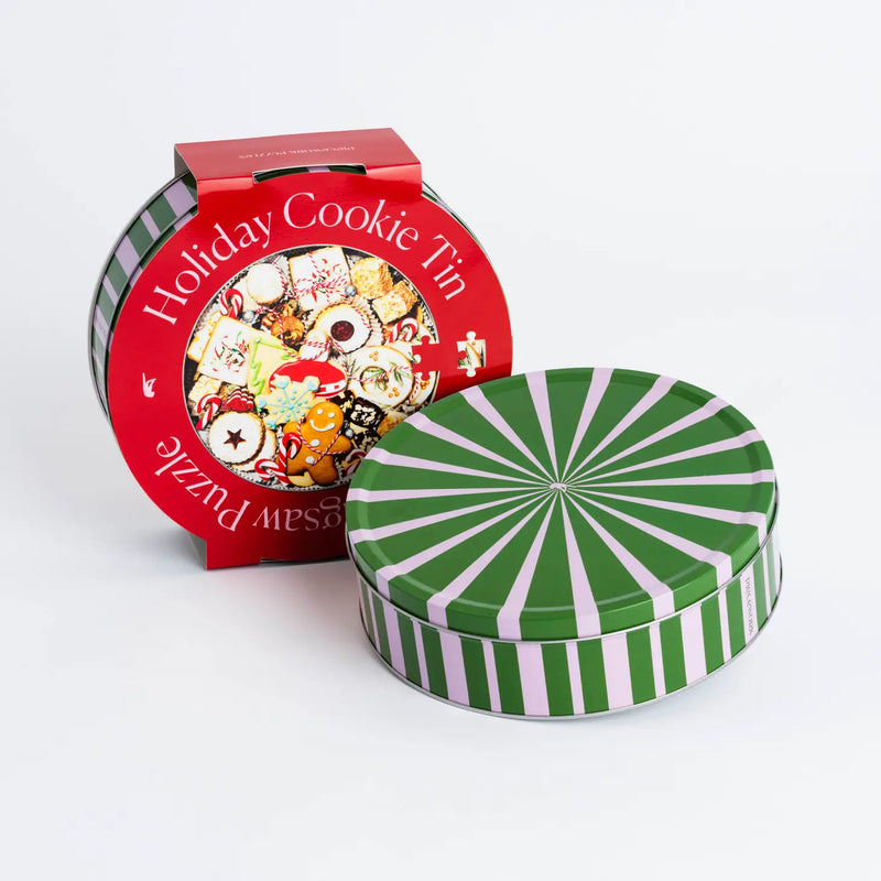Holiday Cookie Tin Jigsaw Puzzle