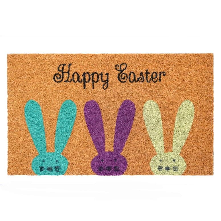 Easter Bunnies Doormat | 18" x 30"