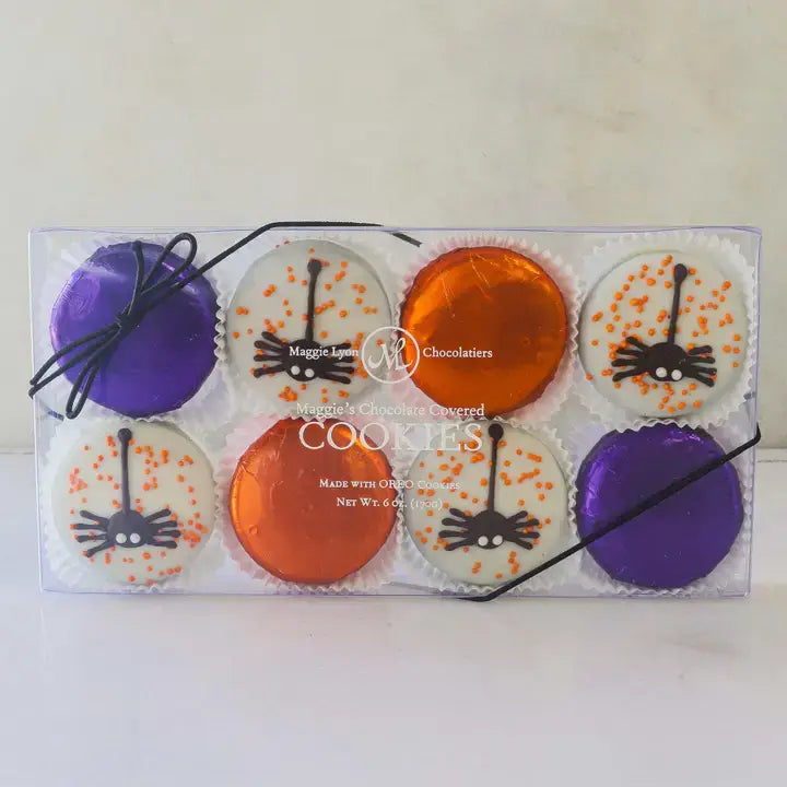 Halloween Chocolate Covered Cookies