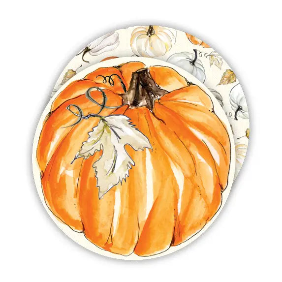 Pumpkin Coasters