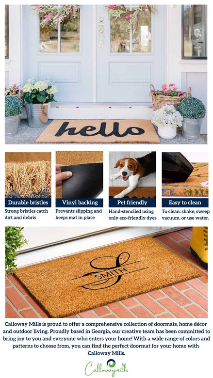 Christmas Trio Doormat