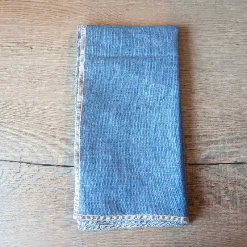 Linen Wide Edge Cloth Napkins | Set of 2