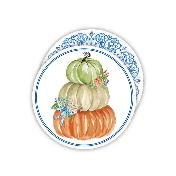 Pumpkin Coasters