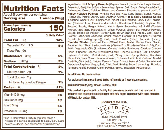 Happy Hour Heat Snack Mix