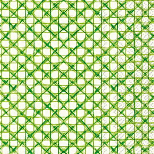 Botanical Cane Paper Guest Towel