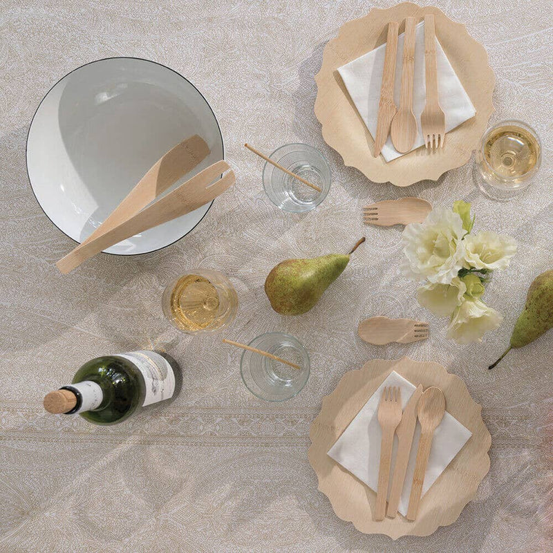Disposable Bamboo Serving Tongs