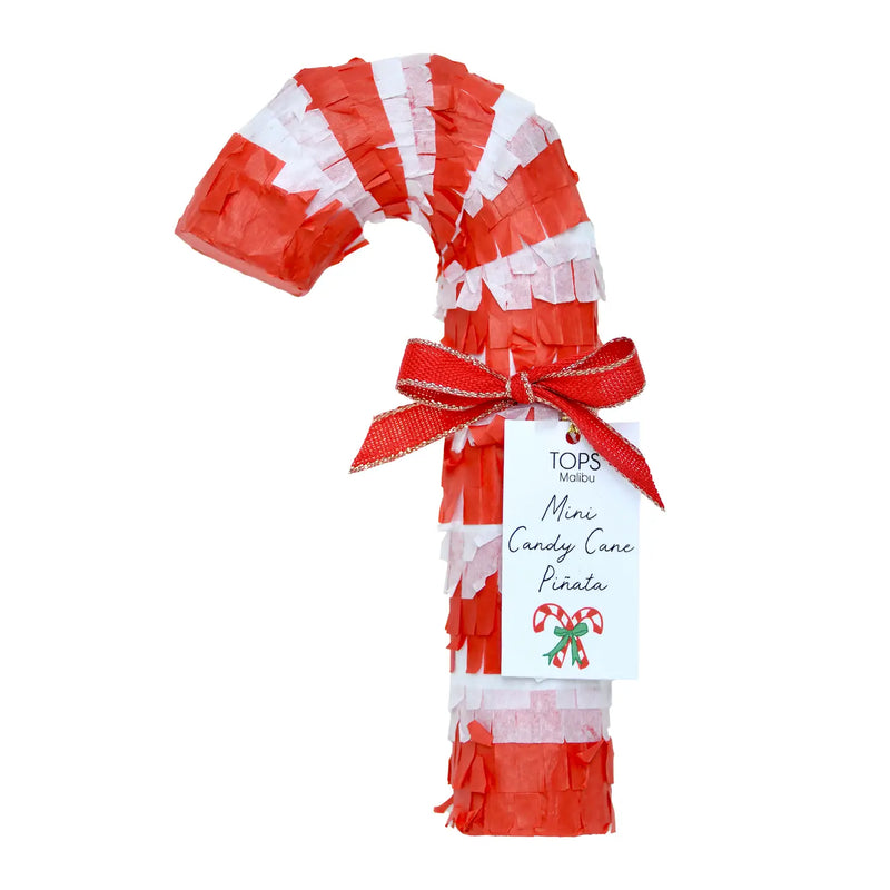 Refillable Mini Tabletop Piñata - Candy Cane