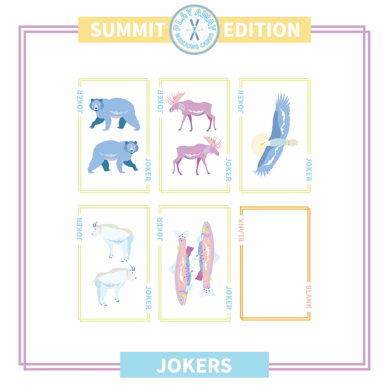 Play Away Mahjong Cards: Summit Mountain