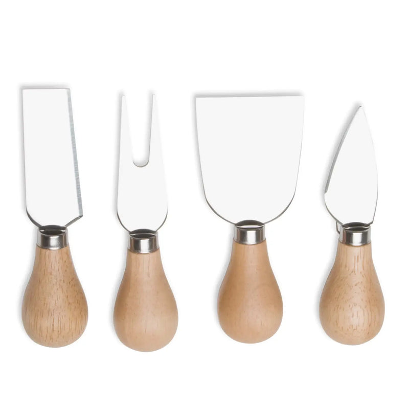 Natural Handled Cheese Utensils