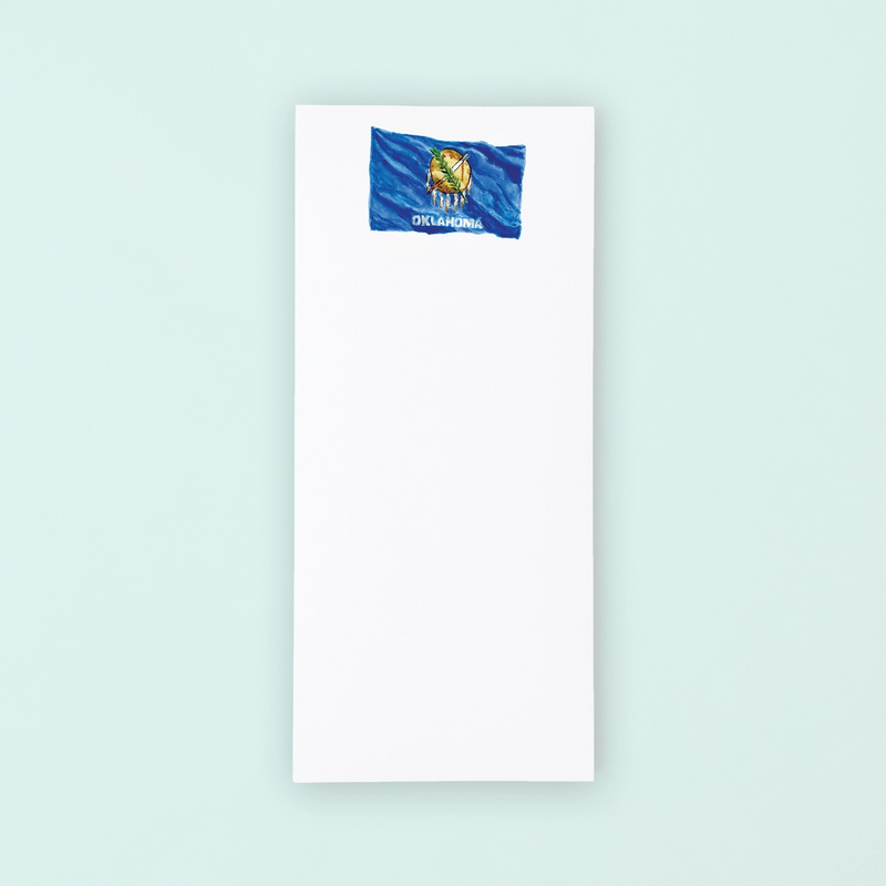 Oklahoma Flag List Pad
