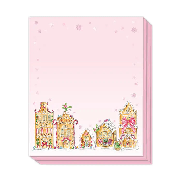 Gingerbread House Village Stack Pad