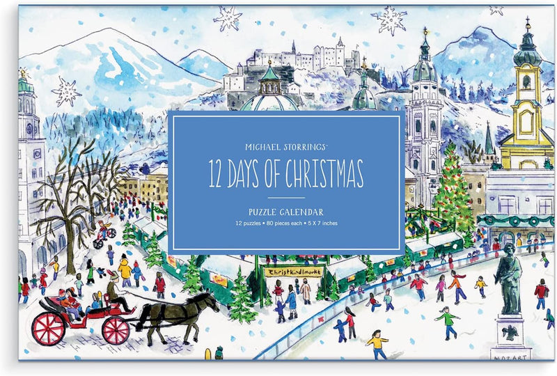 12 Days of Christmas puzzle advent calendar
