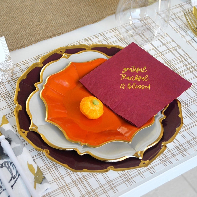 Thanksgiving Beverage Napkins