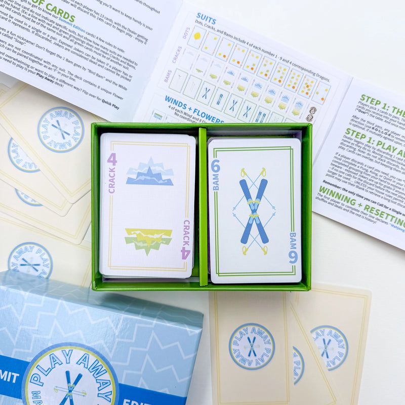 Play Away Mahjong Cards: Summit Mountain