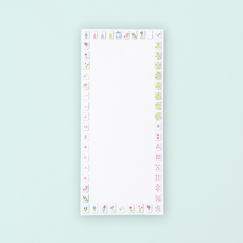 Mahjong List Notepad