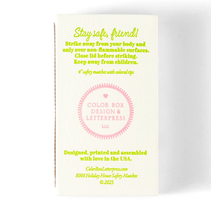Holiday House | Fun & Fancy Safety Matches