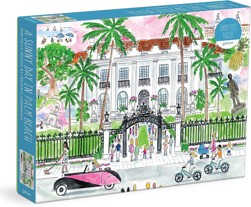 A Sunny Day in Palm Beach Puzzle (1000 pieces)