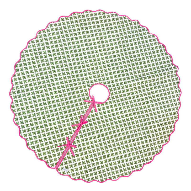 Brushstrokes Green Tree Skirt