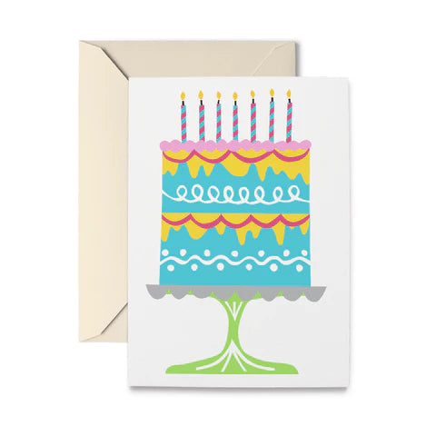 Birthday Cake Greeting Card