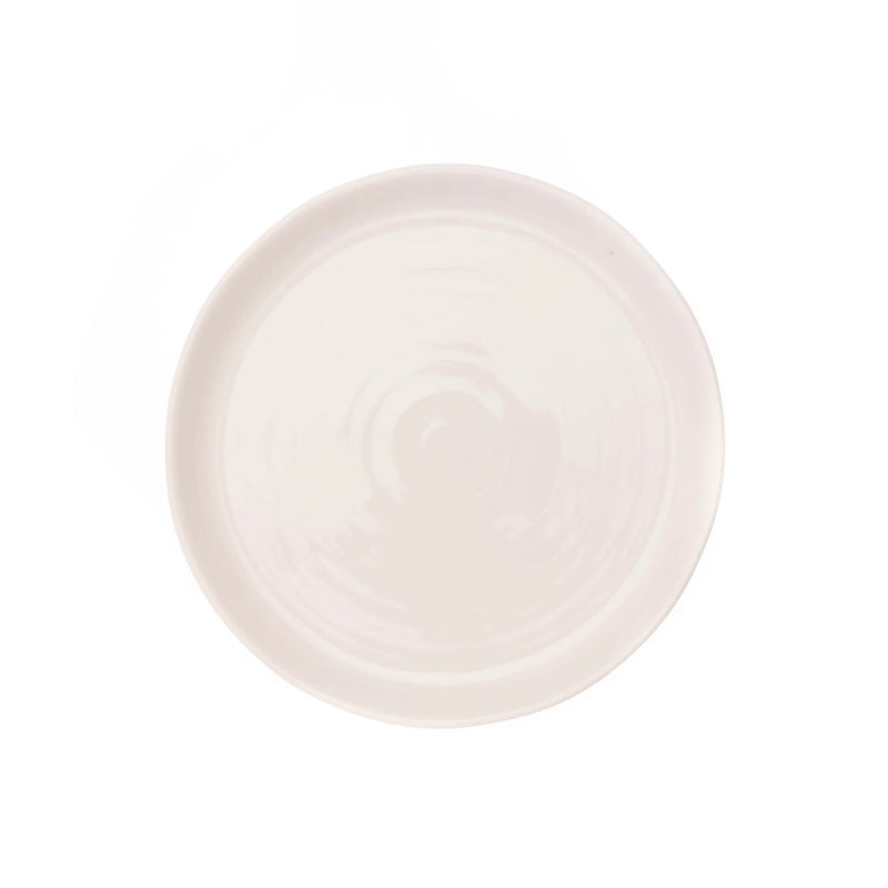 Pinch Salad Plate in White