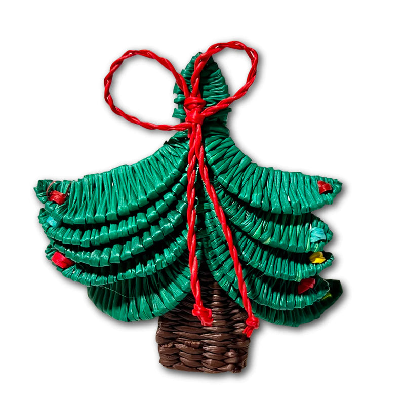 Raffia Christmas Tree Napkin Ring
