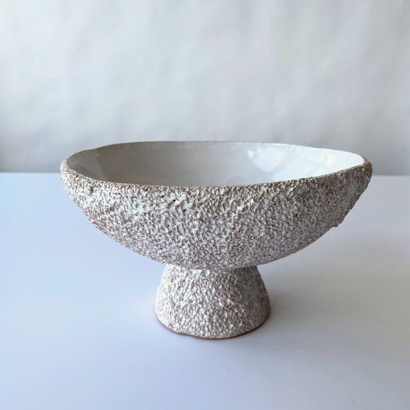 Sea Garden Footed Bowl